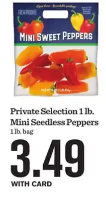 Mariano's Private Selection 1 lb. Mini Seedless Peppers offer