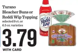 Mariano's Turano Bleacher Buns or Reddi Wip Topping offer