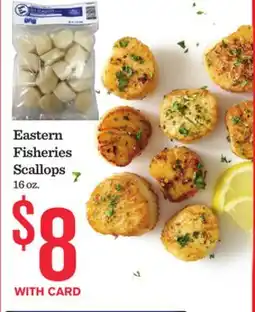 Mariano's Eastern Fisheries Scallops offer