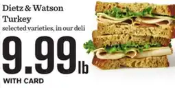 Mariano's Dietz & Watson Turkey offer