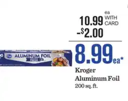 Mariano's Kroger Aluminum Foil offer