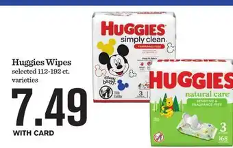 Mariano's Huggies Wipes offer
