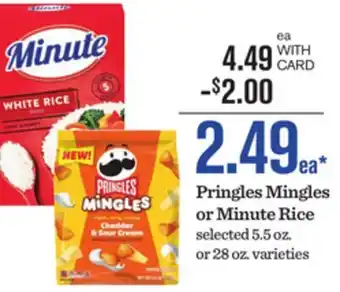 Mariano's Pringles Mingles or Minute Rice offer