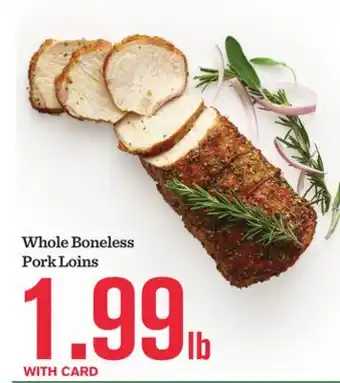 Mariano's Whole Boneless Pork Loins offer