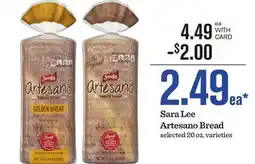 Mariano's Sara Lee Artesano Bread offer