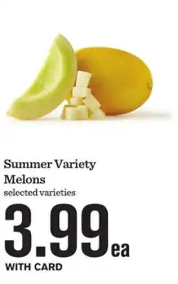 Mariano's Summer Variety Melons offer