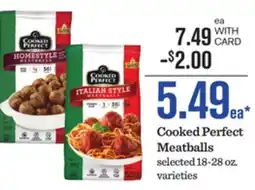 Mariano's Cooked Perfect Meatballs offer