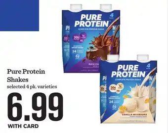 Mariano's Pure Protein Shakes offer