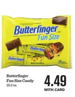 Mariano's Butterfinger Fun Size Candy offer