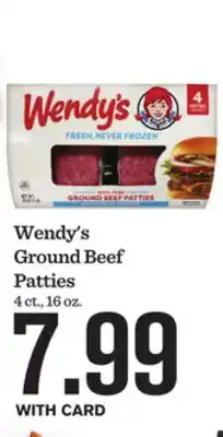 Mariano's Wendy's Ground Beef Patties offer