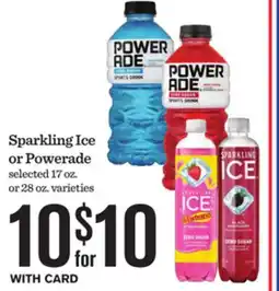 Mariano's Sparkling Ice or Powerade offer