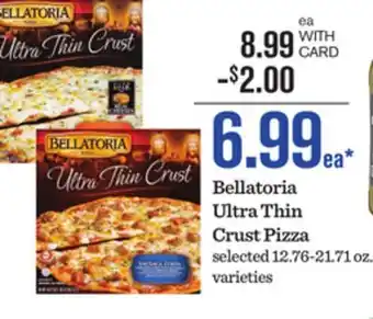 Mariano's Bellatoria Ultra Thin Crust Pizza offer