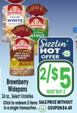 Jewel-Osco Brownberry Widepans offer