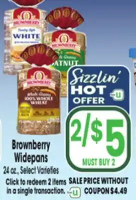 Jewel-Osco Brownberry Widepans offer