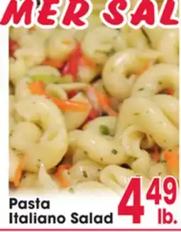 Jewel-Osco Pasta Italiano Salad offer