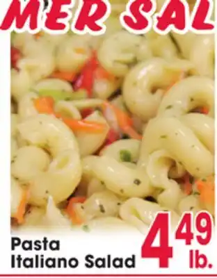 Jewel-Osco Pasta Italiano Salad offer