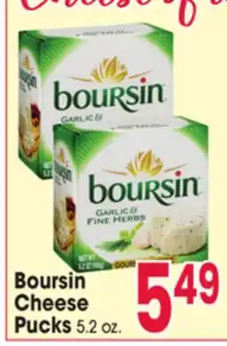 Jewel-Osco Boursin Cheese Pucks offer
