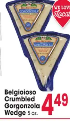 Jewel-Osco Belgioioso Crumbled Gorgonzola Gorgonzola Wedge Wedge offer