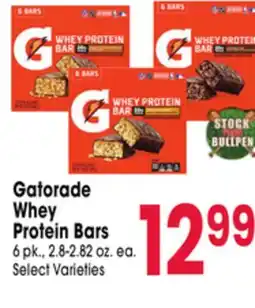 Jewel-Osco Gatorade Whey Protein Bars offer