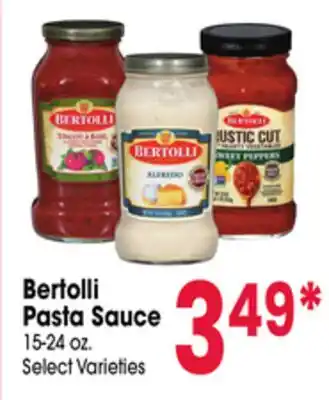 Jewel-Osco Bertolli Pasta Sauce offer