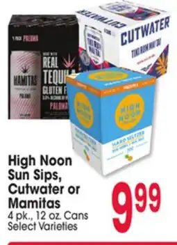 Jewel-Osco High Noon Sun Sips, Cutwater or Mamitas offer