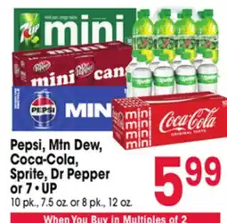 Jewel-Osco Pepsi, Mtn Dew, Coca-Cola, Sprite, Dr Pepper or 7 UP offer
