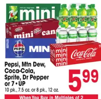 Jewel-Osco Pepsi, Mtn Dew, Coca-Cola, Sprite, Dr Pepper or 7 UP offer