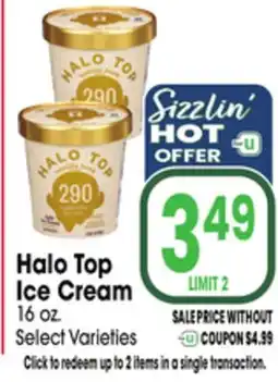 Jewel-Osco Halo Top Ice Cream offer