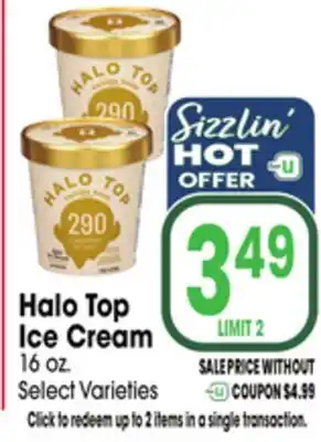 Jewel-Osco Halo Top Ice Cream offer