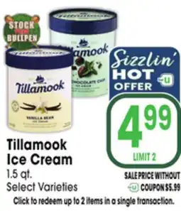 Jewel-Osco Tillamook Ice Cream offer