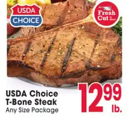 Jewel-Osco USDA Choice T-Bone Steak offer