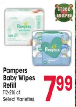 Jewel-Osco Pampers Baby Wipes Refill offer