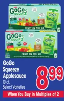 Jewel-Osco GoGo Squeeze Applesauce offer