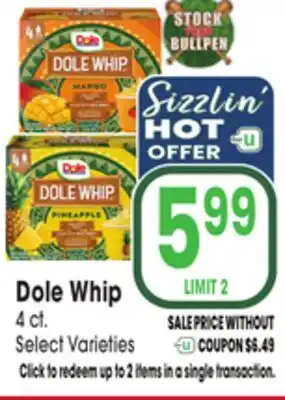 Jewel-Osco Dole Whip offer