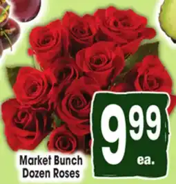 Jewel-Osco Market Bunch Dozen Roses offer