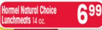 Jewel-Osco Hormel Natural Choice Lunchmeats offer