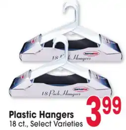 Jewel-Osco Plastic Hangers offer