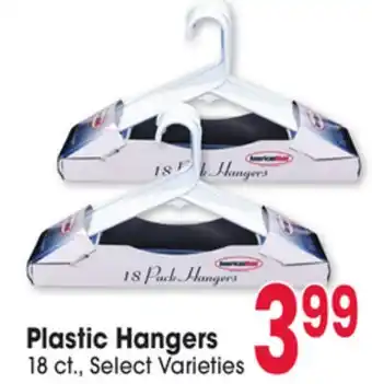 Jewel-Osco Plastic Hangers offer