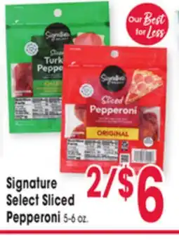 Jewel-Osco Signature Select Sliced Pepperoni offer