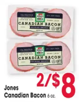 Jewel-Osco Jones Canadian Bacon offer