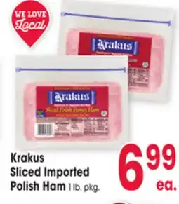 Jewel-Osco Krakus Sliced Imported Polish Ham offer