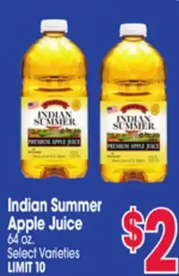 Jewel-Osco Indian Summer Apple Juice offer