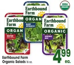 Jewel-Osco Earthbound Farm Organic Salads offer