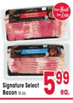 Jewel-Osco Signature Select Bacon offer