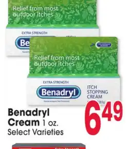 Jewel-Osco Benadryl Cream offer