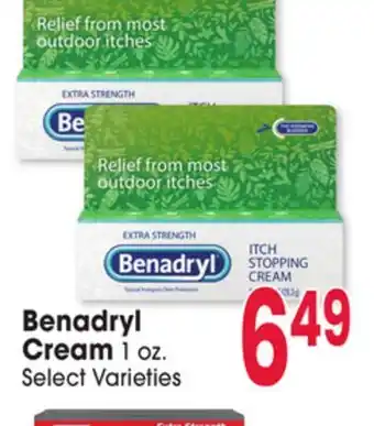 Jewel-Osco Benadryl Cream offer
