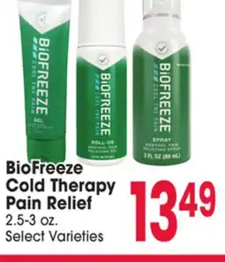 Jewel-Osco BioFreeze Cold Therapy Pain Relief Pain Relief offer