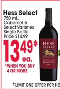 Jewel-Osco Hess Select offer