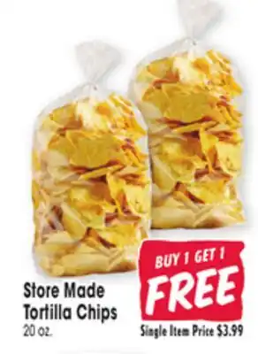 Jewel-Osco Store Made Tortilla Chips offer