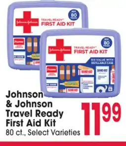 Jewel-Osco Johnson & Johnson Travel Ready First Aid Kit offer